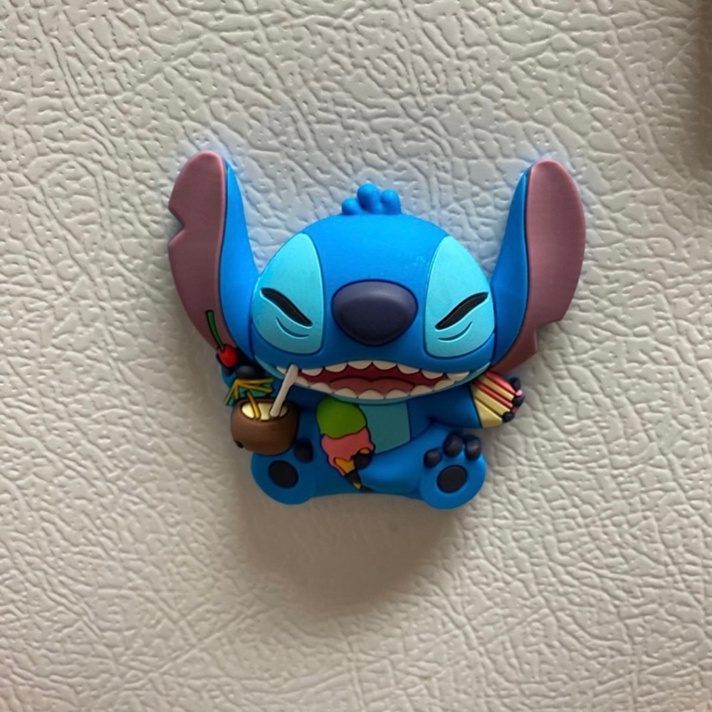 Disney Stitch Blue and Black Magnet